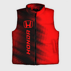 Мужской жилет Honda - red gradient по-вертикали, цвет: 3D-черный