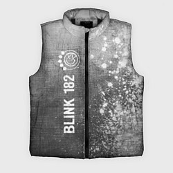 Мужской жилет Blink 182 - grey gradient по-вертикали, цвет: 3D-черный