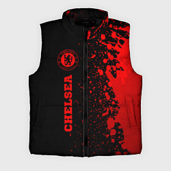 Мужской жилет Chelsea - red gradient по-вертикали, цвет: 3D-черный