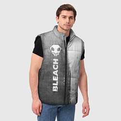 Мужской жилет Bleach - grey gradient по-вертикали, цвет: 3D-черный — фото 2