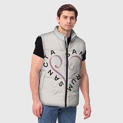 Мужской жилет Sancta sanctorum, цвет: 3D-черный — фото 2