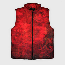 Мужской жилет Абстракция - red shabby wall