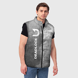 Мужской жилет Deadlock - grey gradient по-вертикали, цвет: 3D-черный — фото 2