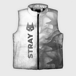 Мужской жилет Stray - white gradient по-вертикали, цвет: 3D-черный