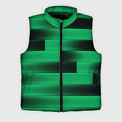 Мужской жилет Color green square