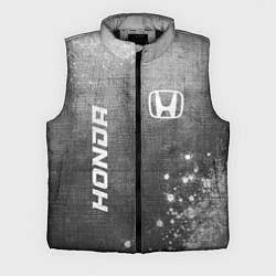 Мужской жилет Honda - grey gradient вертикально, цвет: 3D-черный