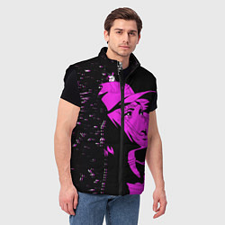 Мужской жилет Лазарь: Элейна, цвет: 3D-черный — фото 2