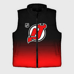 Мужской жилет Нью Джерси Девилз - градиент, цвет: 3D-черный