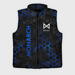 Мужской жилет Мехагодзилла синий, цвет: 3D-черный