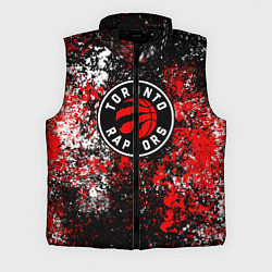 Мужской жилет Торонто Рэпторс - цветовой хаос, цвет: 3D-черный
