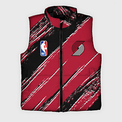 Мужской жилет Трэйл Блэйзерс - цвета команды, цвет: 3D-черный