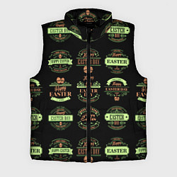 Мужской жилет Easter holidays, цвет: 3D-черный