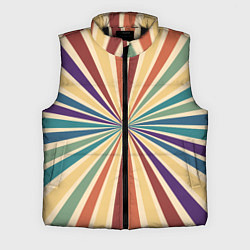 Мужской жилет Ретро спираль, цвет: 3D-черный