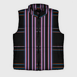 Мужской жилет Neon red blue black, цвет: 3D-черный