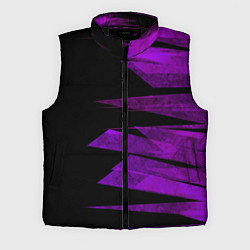 Мужской жилет Color purple black stripes