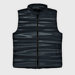 Мужской жилет Черная объемная текстура