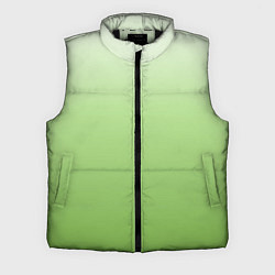Мужской жилет Градиент нежно-зеленый