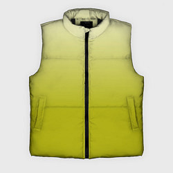 Мужской жилет Градиент лаймовый