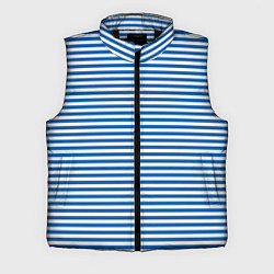 Мужской жилет Тельняшка десантника с полосами, цвет: 3D-черный