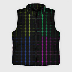 Мужской жилет Color black multicolored stripes