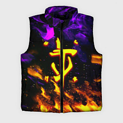 Мужской жилет Doom огненный стиль