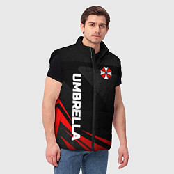 Мужской жилет Umbrella - спорт, цвет: 3D-черный — фото 2