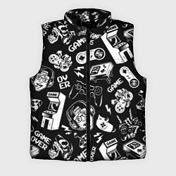 Мужской жилет Retro gamer pattern