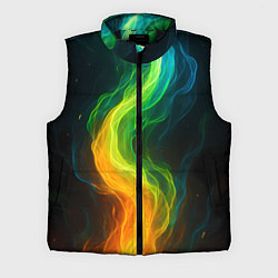 Мужской жилет Разноцветное пламя