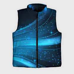 Мужской жилет Абстракция волнистых линий