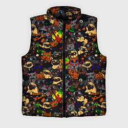 Мужской жилет Paw, цвет: 3D-черный