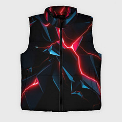 Мужской жилет Neon multicolored, цвет: 3D-черный