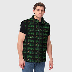 Мужской жилет Halloween pattern, цвет: 3D-черный — фото 2