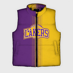 Мужской жилет NBA Lakers LA, цвет: 3D-черный