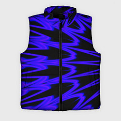 Мужской жилет Color neon blue, цвет: 3D-черный