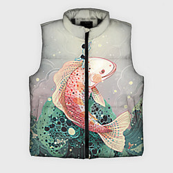 Мужской жилет Рыба, цвет: 3D-черный