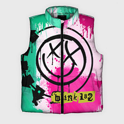 Мужской жилет Blink-182: Purple Smile, цвет: 3D-светло-серый