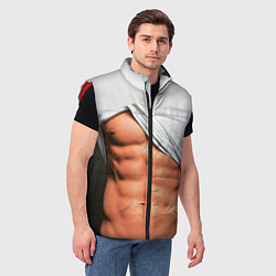 Мужской жилет Идеальное тело, цвет: 3D-красный — фото 2