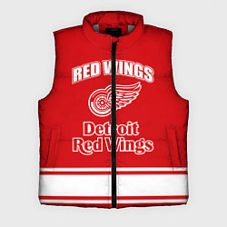 Мужской жилет Detroit red wings, цвет: 3D-светло-серый