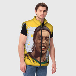 Мужской жилет Ronaldinho Art, цвет: 3D-светло-серый — фото 2