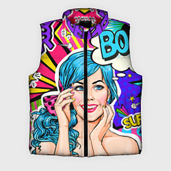 Мужской жилет Pop art, цвет: 3D-красный