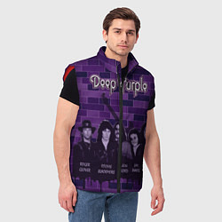 Мужской жилет Deep Purple, цвет: 3D-красный — фото 2