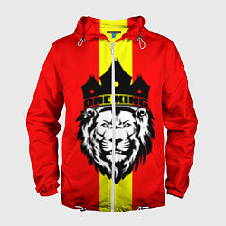 Ветровка с капюшоном мужская One Lion King, цвет: 3D-белый