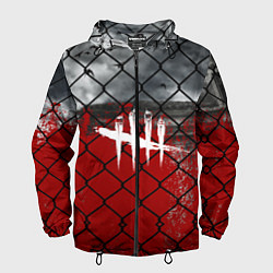 Ветровка с капюшоном мужская Dead by Daylight: Blooded Zone, цвет: 3D-черный