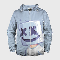 Мужская ветровка Marshmello Pixel