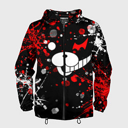 Ветровка с капюшоном мужская MONOKUMA, цвет: 3D-черный