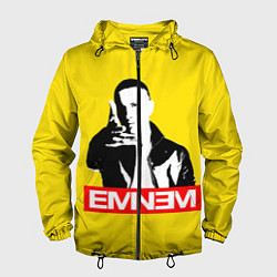 Ветровка с капюшоном мужская Eminem, цвет: 3D-черный
