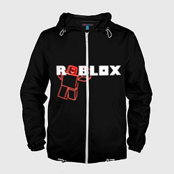 Ветровка с капюшоном мужская Роблокс Roblox, цвет: 3D-белый