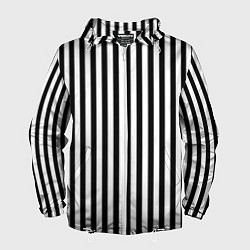 Ветровка с капюшоном мужская Пикси полосы, цвет: 3D-белый