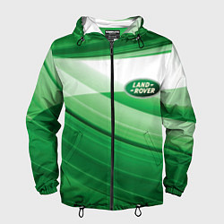 Ветровка с капюшоном мужская LAND ROVER, цвет: 3D-черный
