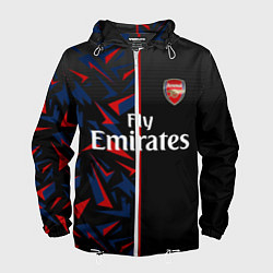 Ветровка с капюшоном мужская ARSENAL UNIFORM 2020, цвет: 3D-белый